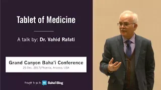 "Tablet of Medicine" a Talk by Dr. Vahid Rafati