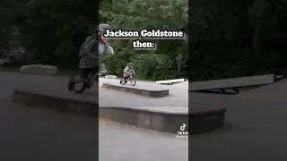 Jackson Goldstone then vs now 😳😳 #mtb #biken