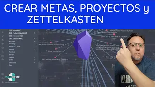 🎯Cómo crear Metas, Proyectos y Zettelkasten 🗃️