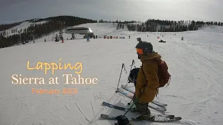 Lapping Sierra at Tahoe - February 2023