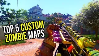 Top 5 Custom Zombies Maps in 2019... (Call of Duty Black Ops 3)