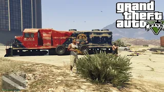 GTA 5 Monster Train Truck Robbery