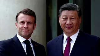 Macron, von der Leyen press China's Xi on trade in Paris