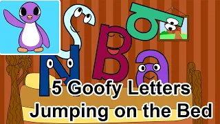 5 Goofy Letters Jumping on the Bed - Bright New Day Productions