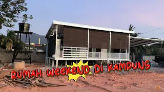 idea RUMAH WEEKEND di Kampung!!! cabin house je guys!