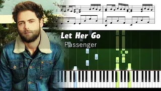 Passenger - Let Her Go - Piano Tutorial with Sheet Music