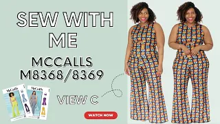 Sew Along for McCall's M8368/8369: View C with Brittany J Jones