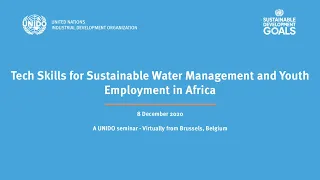 Tech-Skills for Sustainable Water Management and Youth Employment in Africa