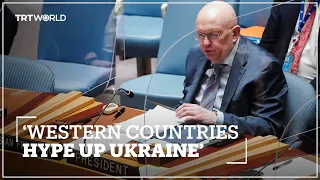 Russia's Ambassador to UN accuses Western countries of hyping up Ukraine towards conflict