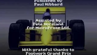 Microprose Formula 1 Grand Prix Intro