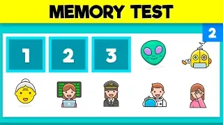 VISUAL MEMORY TEST | Train your visual memory – Video 2