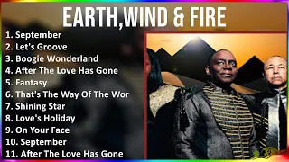 Earth,Wind & Fire 2024 MIX Playlist - September, Let's Groove, Boogie Wonderland, After The Love...