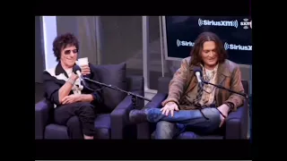 Part 1 | Johnny Depp and Jeff Beck on SiriusXm interview (jerrie Depp) 🙌❤️‍🔥🖤