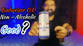 Budweiser 0.0 Review l Non Alcoholic Beer #budweiser #nonalcoholic #beer