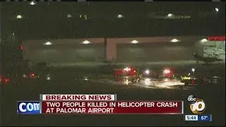 Pilot who witnessed Palomar Airport copter crash speaks