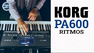 Teclado Korg PA600 | probando Ritmos | Korg en español