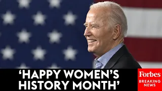 VP Harris, First Lady Dr. Jill Biden, And President Biden Host A Women's History Month Reception