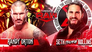 Randy Orton vs Seth "Freakin" Rollins (Full Match Part 1/2)