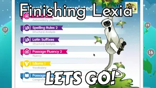 Finishing Lexia Core 5 - Level 13