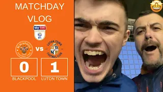 HATTERS OVERCOME THE SEASIDERS! | Blackpool 0-1 Luton Town | Matchday Vlog