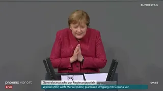 Angela Merkel Ansprache zu den neuen Corona-Maßnahmen!