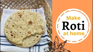 AUTHENTIC ROTI, CHAPATI RECIPE | Pakistani Indian Flatbread