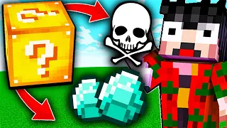 Minecraft ΑΛΛΑ με LUCKY BLOCKS!! | DeadlyMuffin