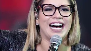 Marília Mendonça canta 'Supera' no Domingão do Faustão (09/02/2021)
