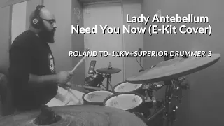 Lady Antebellum - Need You Now (Drum Cover using Roland TD11KV+Superior Drummer 3)