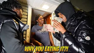 Eating People’s DoorDash Food In The Hood