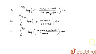 Evaluate:  `int_(0)^((pi)/(4))log(1+tantheta)d theta`