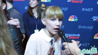 Grace Vanderwaal Interview | America's Got Talent Semi Finals - Week 1