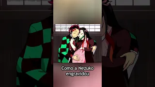 Como a Nezuko engravidou