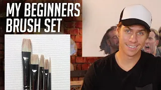 My Oil Painting Basic Brush Set for Beginners