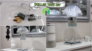 DIY TABLE LAMP Using Dollar Tree Items | DIY Dollar Tree Craft*Home Decor Ideas 2023 Ft BeeBeeCraft