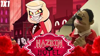 Hazbin Hotel Episode 1 OVERTURE Reaction (Puppet Reaction)