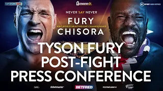 LIVE TYSON FURY POST-FIGHT PRESS CONFERENCE!