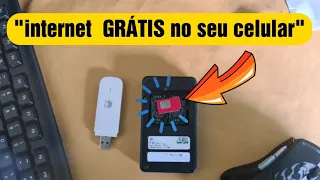 internet GRÁTIS no seu celular. Chip da maquininha de cartão