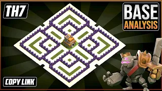 NEW ULTIMATE TH7 HYBRID/TROPHY Base 2021!! | Town Hall 7 (TH7) Hybrid Base Design - Clash of Clans