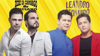 LEANDRO E LEONARDO & ZEZÉ DI CAMARGO E LUCIANO GRANDES SUCESSOS SERTANEJOS VOLTANDO NO TEMPO