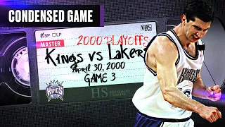 Webber and Peja Keep Kings Alive in 2000 Playoffs | 4.30.2000