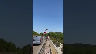 Paul McGuinness is killing it with the car jump 🇫🇷🤩