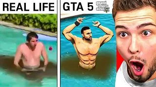 GTA 5 vs. REAL LIFE CHALLENGE 😂🔥
