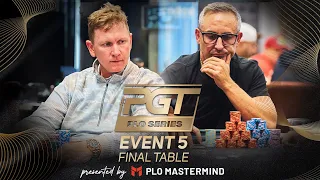 Ben Lamb & Josh Arieh Headline PGT PLO Progressive Bounty Final Table Live Stream