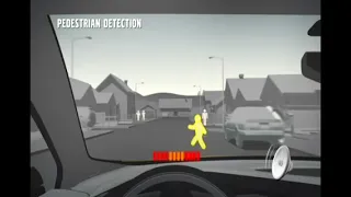 Volvo Collision Warning with Full Auto Brake and pedestrian detection