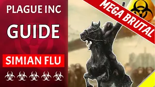 Plague Inc - SIMIAN FLU on Mega Brutal - 5 Stars
