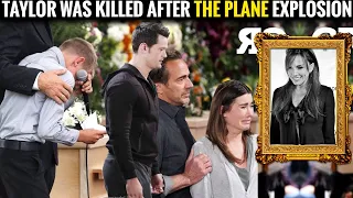 Big Terrible - Taylor was killed after the plane explosion CBS The Bold and the Beautiful Spoilers