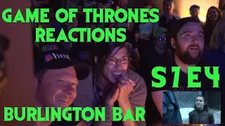 GAME OF THRONES | Burlington Bar REACTION /// S7 Episode 4 BRAN & BAELISH - ARYA VS BRIENNE 