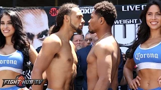 Keith Thurman vs. Shawn Porter COMPLETE Weigh In & Face Off Video- Thurman vs Porter video