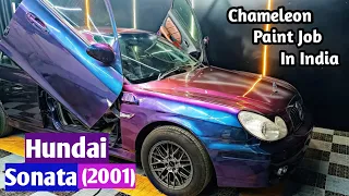 Hundai Sonata (2001) Restoration | How to paint chameleon colour @Brotomotiv